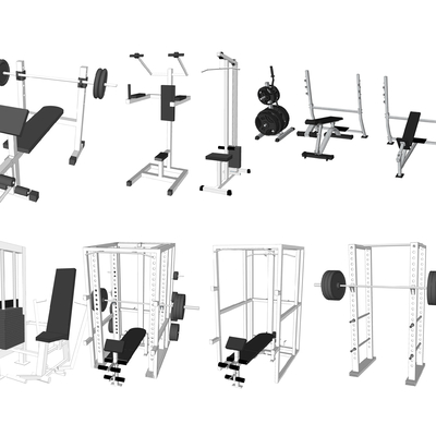 Modern indoor fitness sports equipment