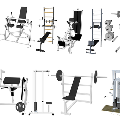 Modern indoor fitness sports equipment