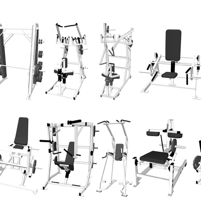 Modern indoor fitness sports equipment