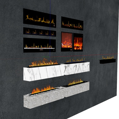 modern fireplace stove