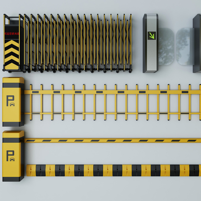 Modern access control electric door speed bump toll lever