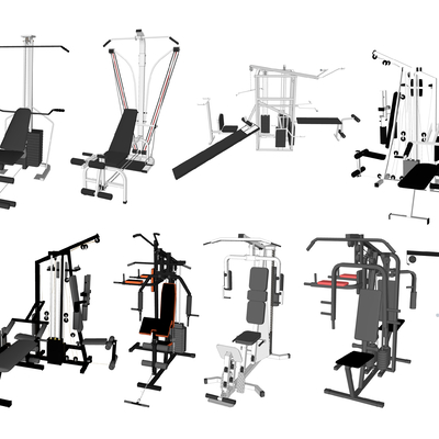 Modern indoor fitness sports equipment