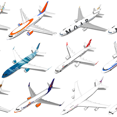 modern passenger aircraft