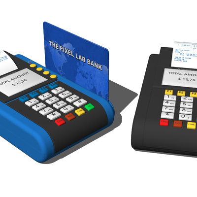 Modern POS machine credit card machine