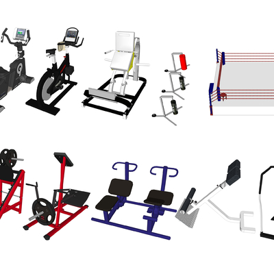 Modern indoor fitness sports equipment