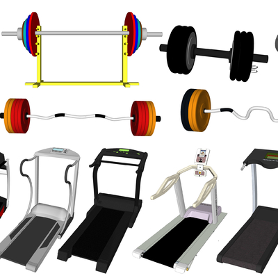 Modern indoor fitness sports equipment