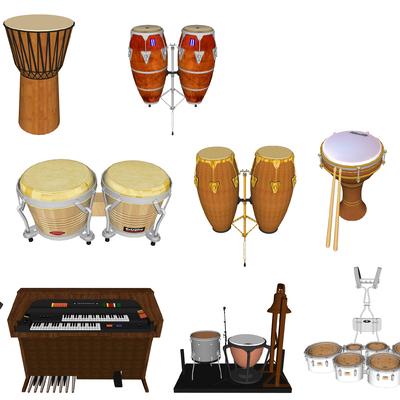 Modern Instrument Piano Drum