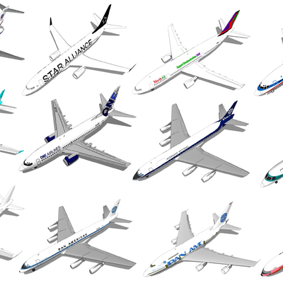 modern passenger aircraft