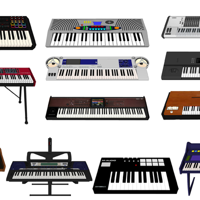 Modern musical instrument electronic organ