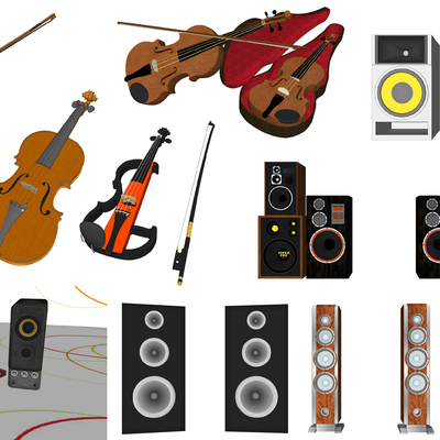 Modern violin sound instrument