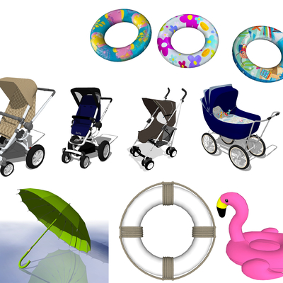 Modern stroller baby eating chair