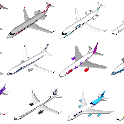 modern passenger aircraft