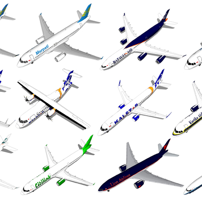 modern passenger aircraft