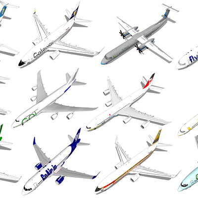 modern passenger aircraft