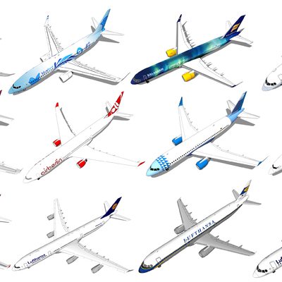 modern passenger aircraft