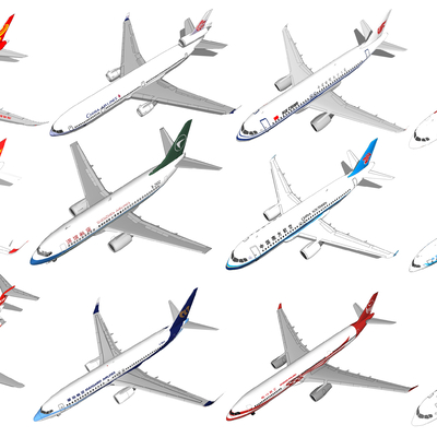 modern passenger aircraft