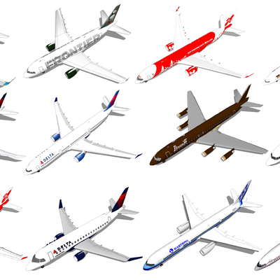 modern passenger aircraft