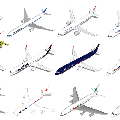 modern passenger aircraft