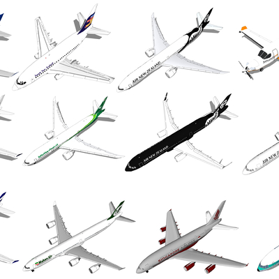 modern passenger aircraft