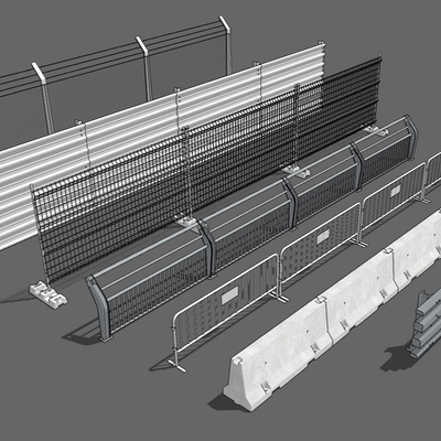 Modern enclosure cement isolation pier