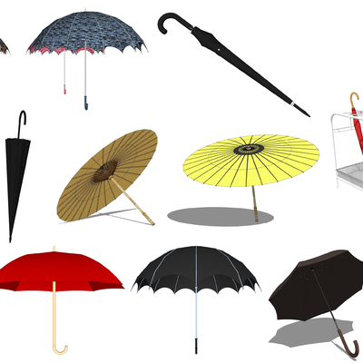 Modern umbrella