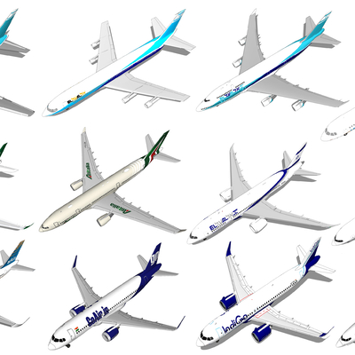 modern passenger aircraft