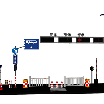 Signal light sentry box for modern traffic facilities