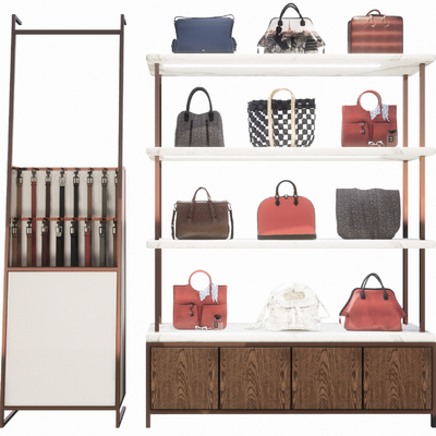 Modern Bag Belt Container Display Rack