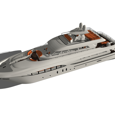 Modern Yacht Speedboat