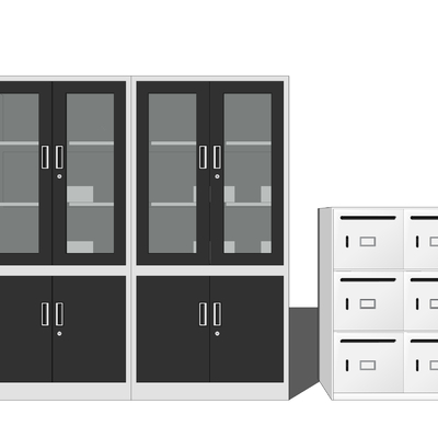 Modern file cabinet data cabinet