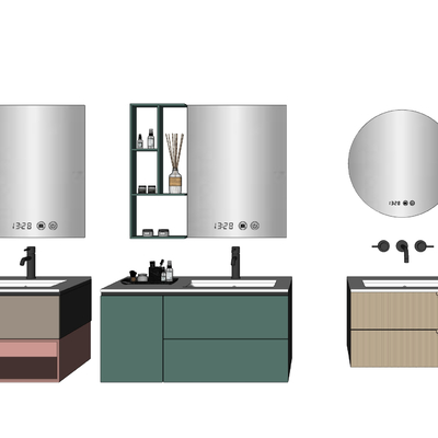 modern bathroom cabinet washstand