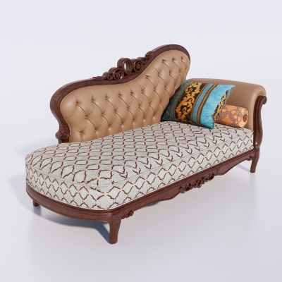 European-style chaise longue