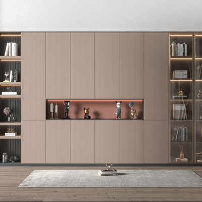 Modern Affordable Luxury Style Bookcase