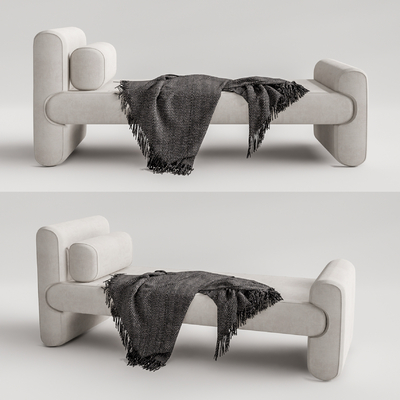 Modern imperial concubine bed end stool