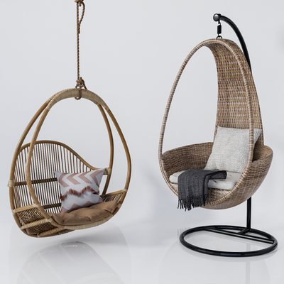 Modern Rattan Hanging Chair Swing Chair Hammock