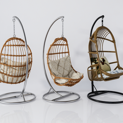 Modern Rattan Hanging Chair Swing Chair Hammock