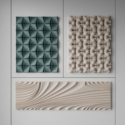 Modern three-dimensional wall decoration