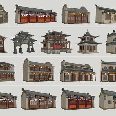 Chinese-style residential buildings