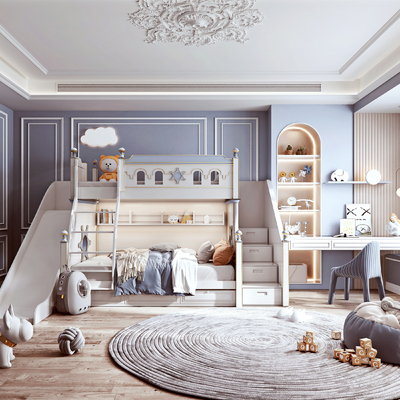 French Bedroom kids Bedroom