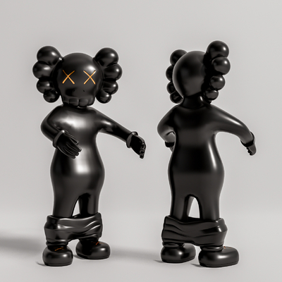 Modern KAWS Doll