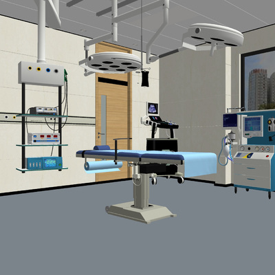 Modern Hospital Treatment Room