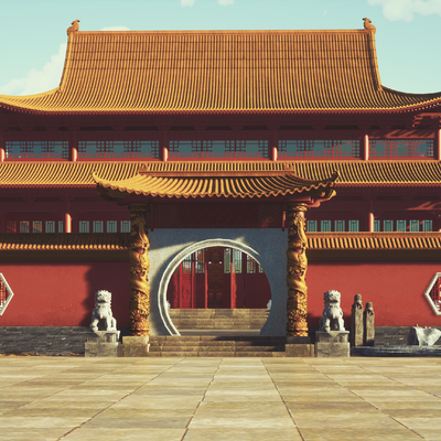 Chinese temple architecture