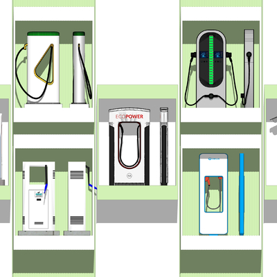 Modern new energy vehicle charging pile