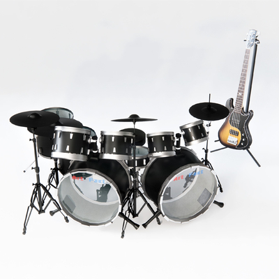 Modern musical instrument drum set