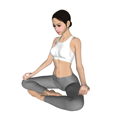 Modern Yoga Meditation Beauty