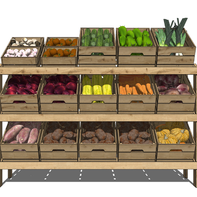 Modern Vegetable Shelf