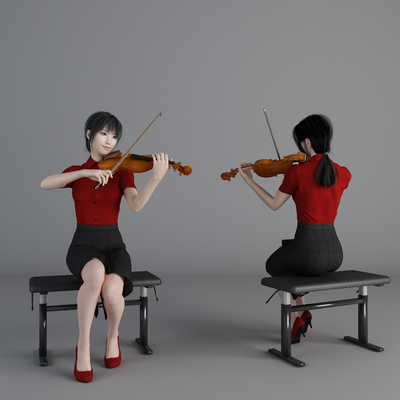 Modern Violin Female Characters