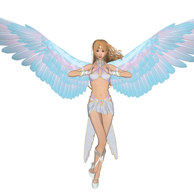 Modern Angel Fairy Figure