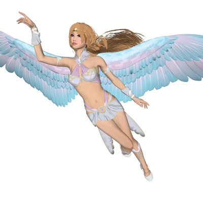 Modern Angel Fairy Figure