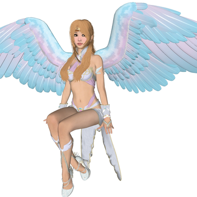 Modern Angel Fairy Figure